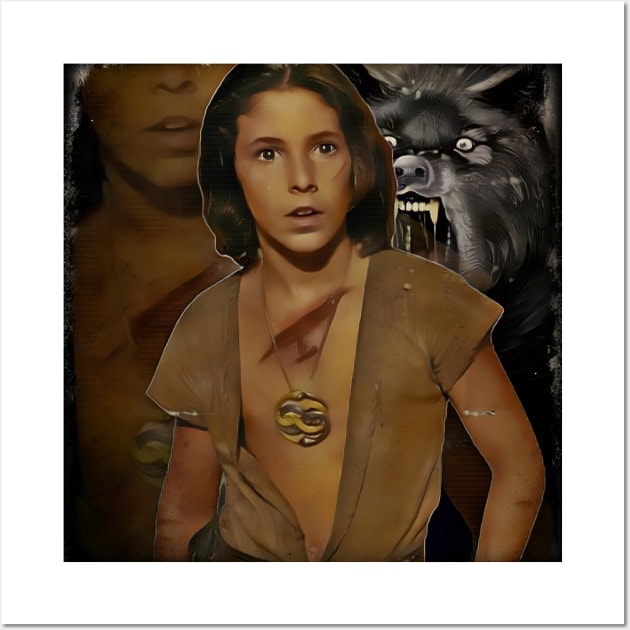 Atreyu Faces Gmork Wall Art by The Neverending Story